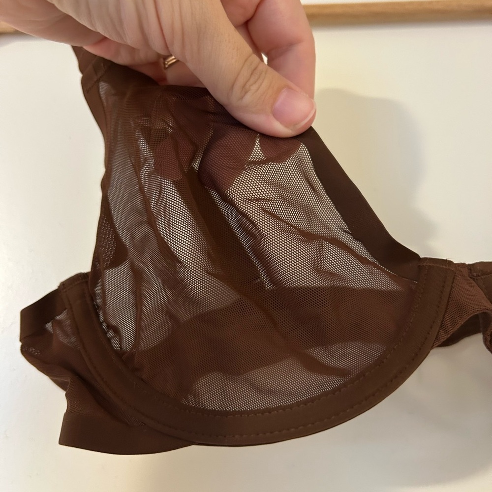 Cuup The Plunge - Mesh Bra View 3